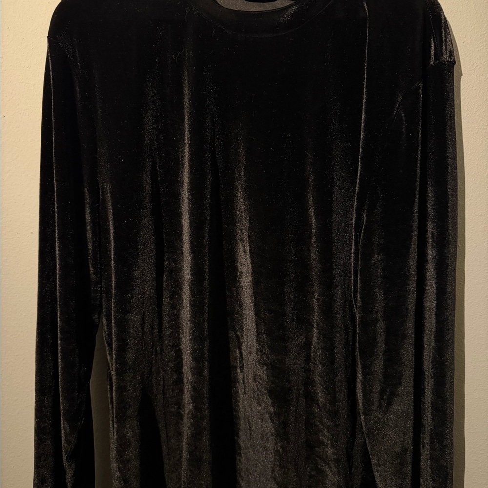 Black Velvet Men's Shirt - Picture 2 of 4